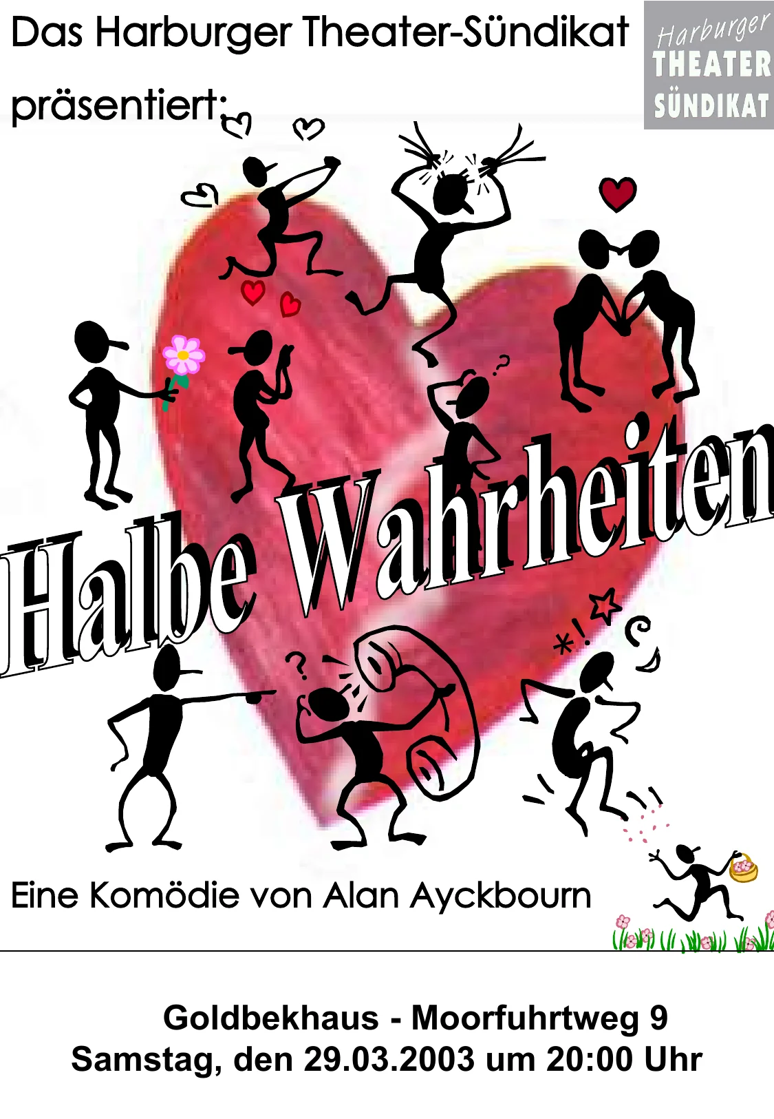 Halbe Wahrheiten Poster