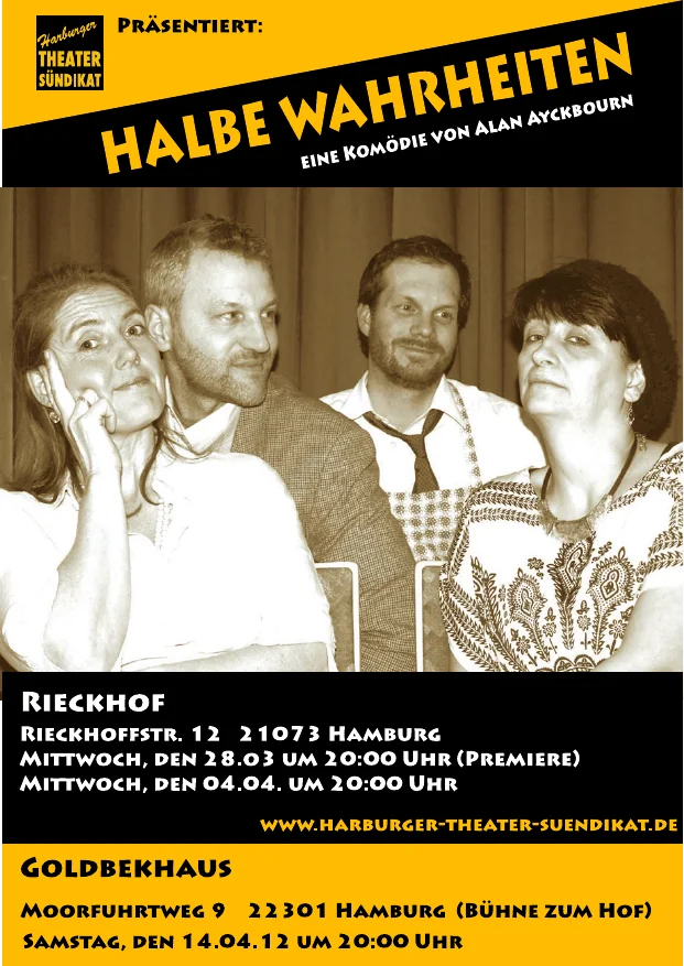 Halbe Wahrheiten Poster